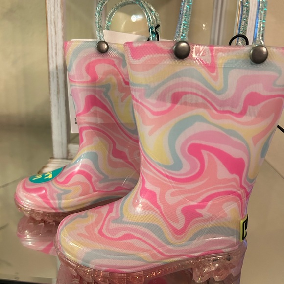 Toddler girls rain boots - Picture 4 of 5